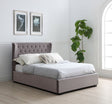 Kyoto Bed Athena Grey Velvet / King Kensington Velvet Ottoman Bed