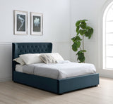 Kyoto Bed Kensington Velvet Ottoman Bed