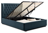 Kyoto Bed Kensington Velvet Ottoman Bed