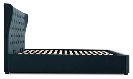 Kyoto Bed Kensington Velvet Ottoman Bed