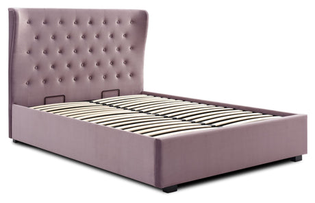 Kyoto Bed Kensington Velvet Ottoman Bed