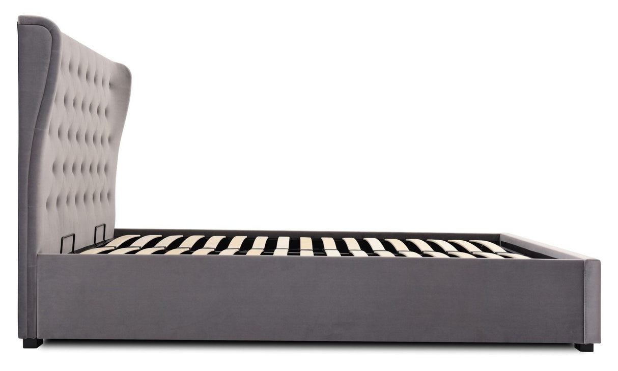 Kyoto Bed Kensington Velvet Ottoman Bed