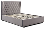 Kyoto Bed Kensington Velvet Ottoman Bed