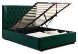 Kyoto Bed Kensington Velvet Ottoman Bed