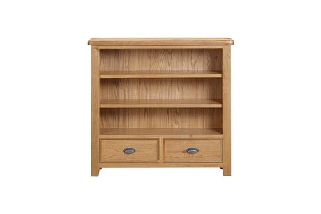 Your Home Style Bookcase Kingston Oak Low Bookcase