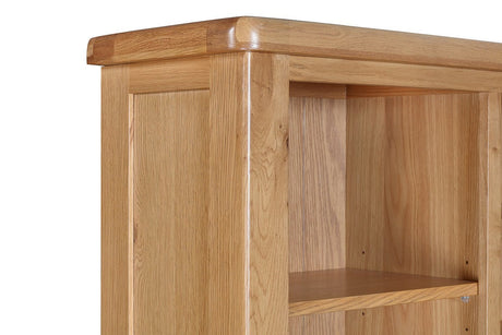 Your Home Style Bookcase Kingston Oak Media Bookcase for XL Tv Unit