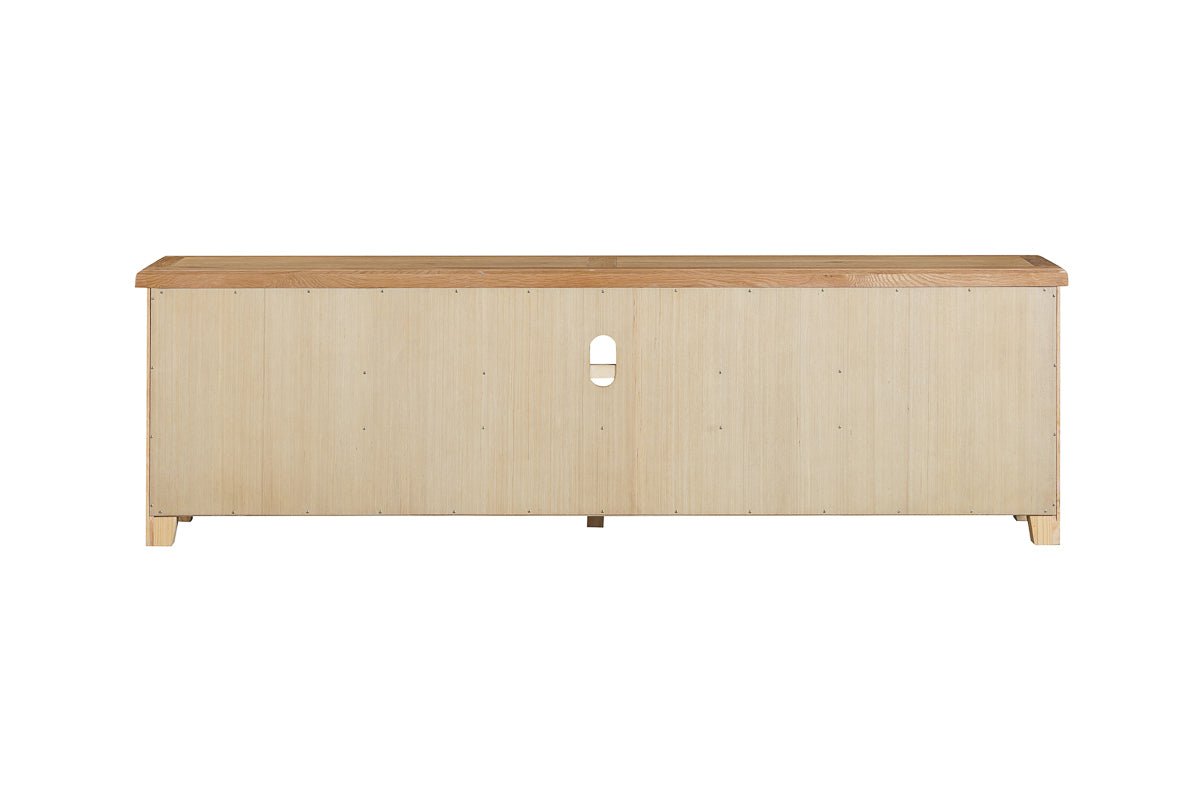 Your Home Style Bookcase Kingston Oak Media Bookcase for XL Tv Unit