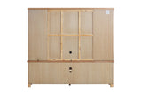 Your Home Style Bookcase Kingston Oak Media Bookcase for XL Tv Unit