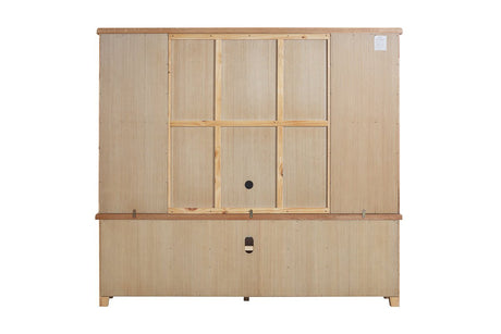 Your Home Style Bookcase Kingston Oak Media Bookcase for XL Tv Unit