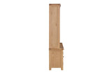 Your Home Style Bookcase Kingston Oak Media Bookcase for XL Tv Unit