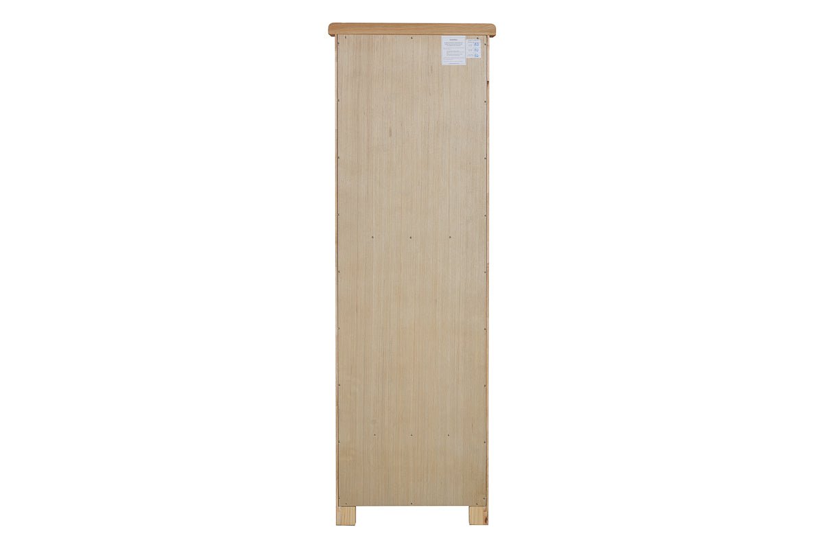 Your Home Style Bookcase Kingston Oak Slim Bookcase