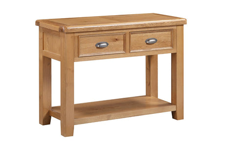 Your Home Style Console Table Kingston Oak Small Console Table