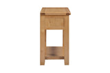 Your Home Style Console Table Kingston Oak Small Console Table