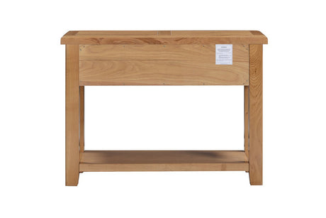 Your Home Style Console Table Kingston Oak Small Console Table
