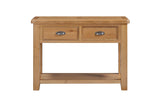 Your Home Style Console Table Kingston Oak Small Console Table