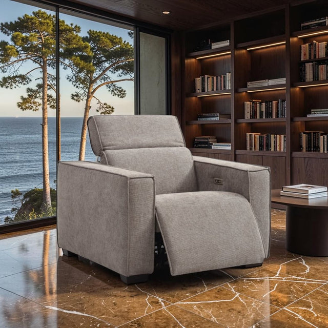 Your Home Furniture of Newark Kyoto Primo Electric Recliner Chair in Mole