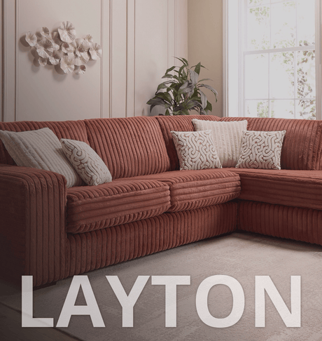 Lebus Corner Sofa Layton Right Hand Chaise Sofa