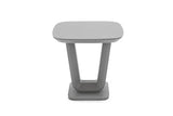 Vida Living Lamp Table Lazzaro Light Grey Lamp Table