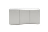 Vida Living Sideboard Lazzaro Light Grey Sideboard with LED Lights