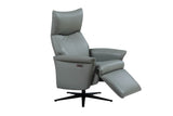 Vida Living Recliner Steel Leandro Electric Recliner Accent Chair