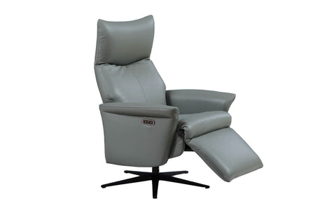 Vida Living Recliner Steel Leandro Electric Recliner Accent Chair