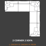 Lebus Corner Sofa Lebus Bromley 2c2 sofa