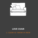 Lebus Armchair Lebus Bromley Love Chair