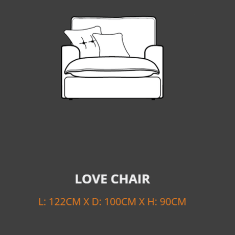 Lebus Armchair Lebus Bromley Love Chair