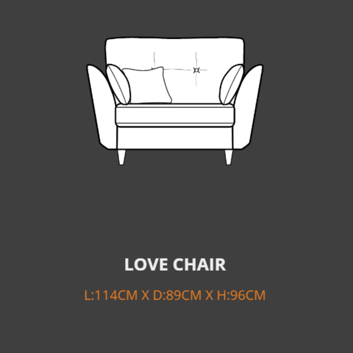 Lebus Love Chair Lebus Canterbury Love Chair