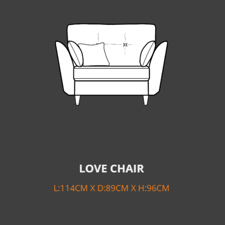 Lebus Love Chair Lebus Canterbury Love Chair