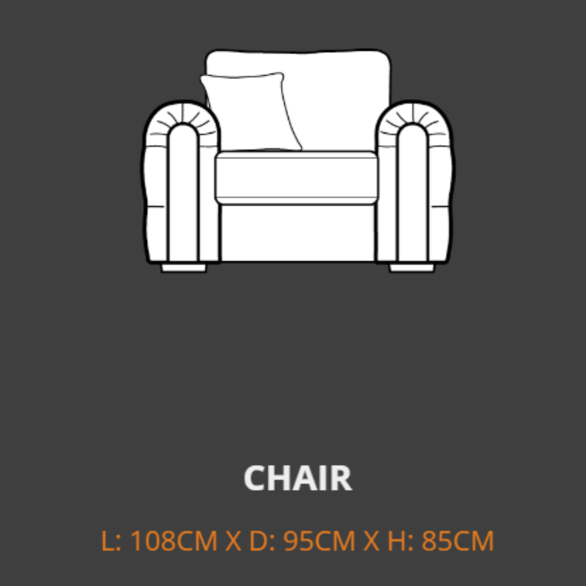 Lebus Armchair Lebus Charles Velvet Armchair