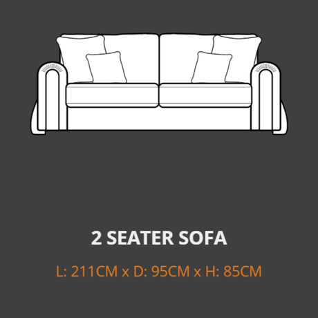 Lebus 2 Seater Sofa Lebus Charlie 2 Seater Sofa