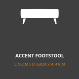 Lebus Footstool Lebus Charlie Footstool