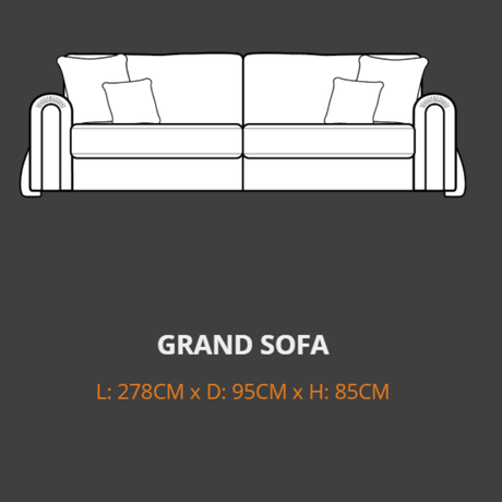 Lebus 4 Seater Sofa Lebus Charlie Grand Sofa