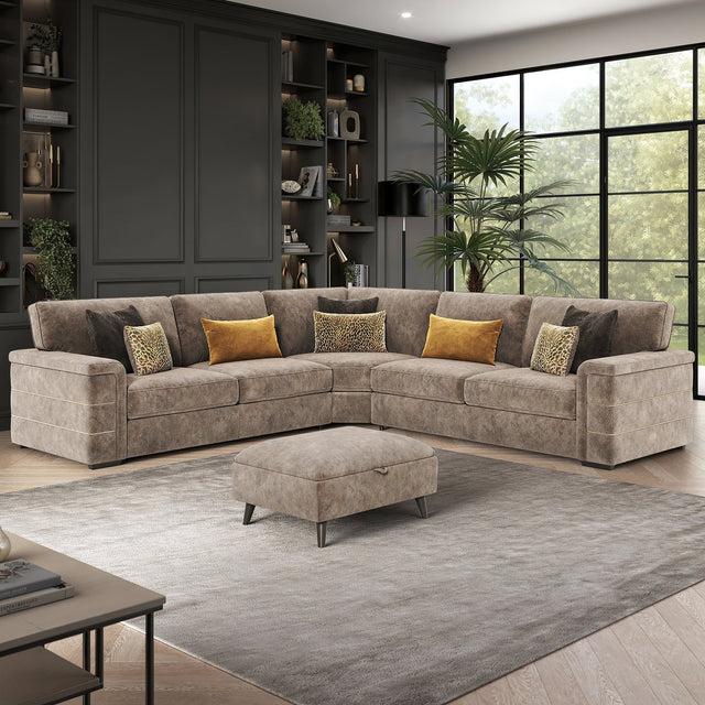 Lebus Corner Sofa Lebus Finesse Large Corner Sofa 2-C-2
