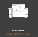 Lebus Love Chair Lebus Finesse Love Chair