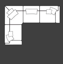 Lebus Corner Sofa Lebus Finesse Small Corner Sofa 1-C-2
