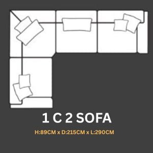 Lebus Corner Sofa Lebus Finesse Small Corner Sofa 1-C-2
