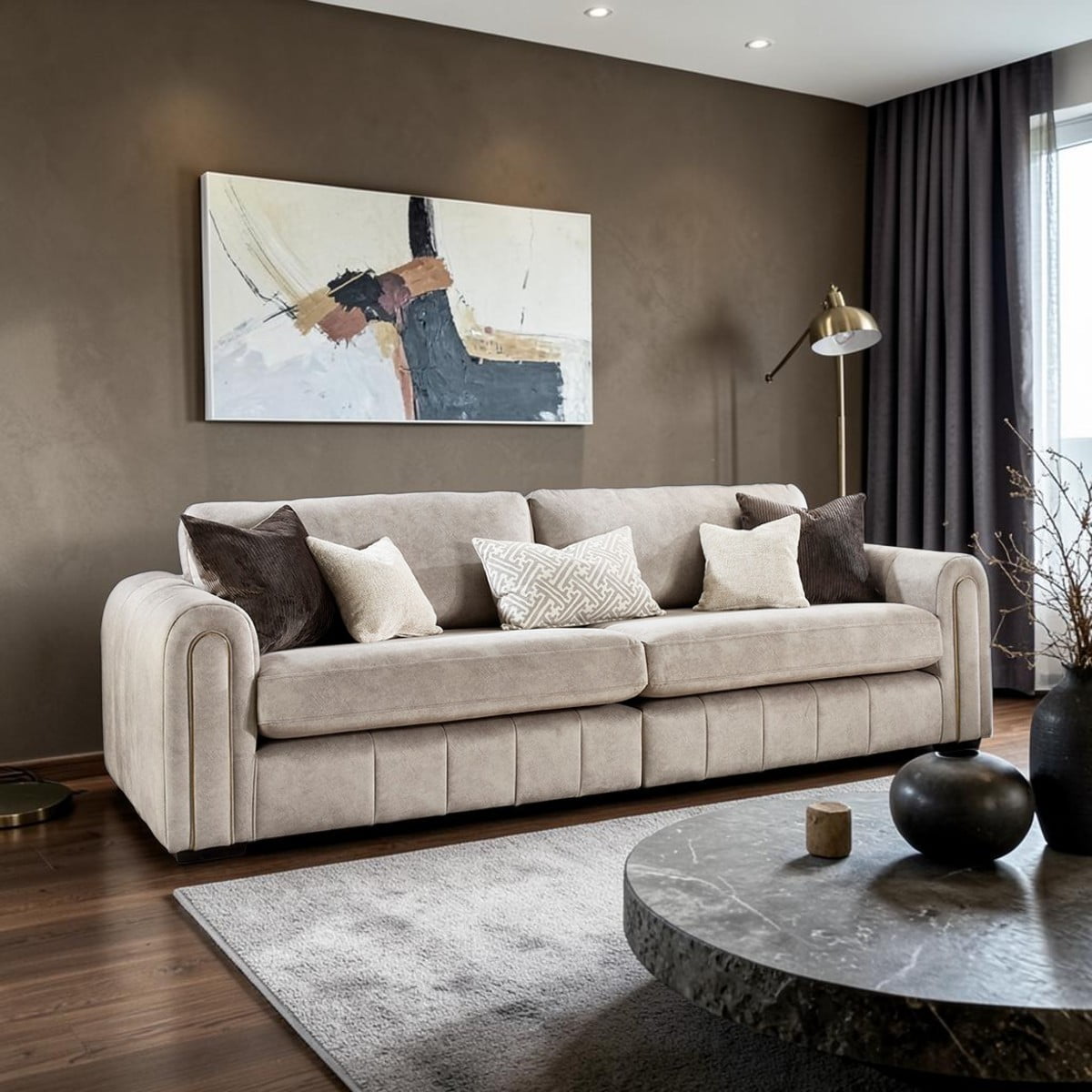 Lebus Corner Sofa Lebus Glamour Grand Sofa