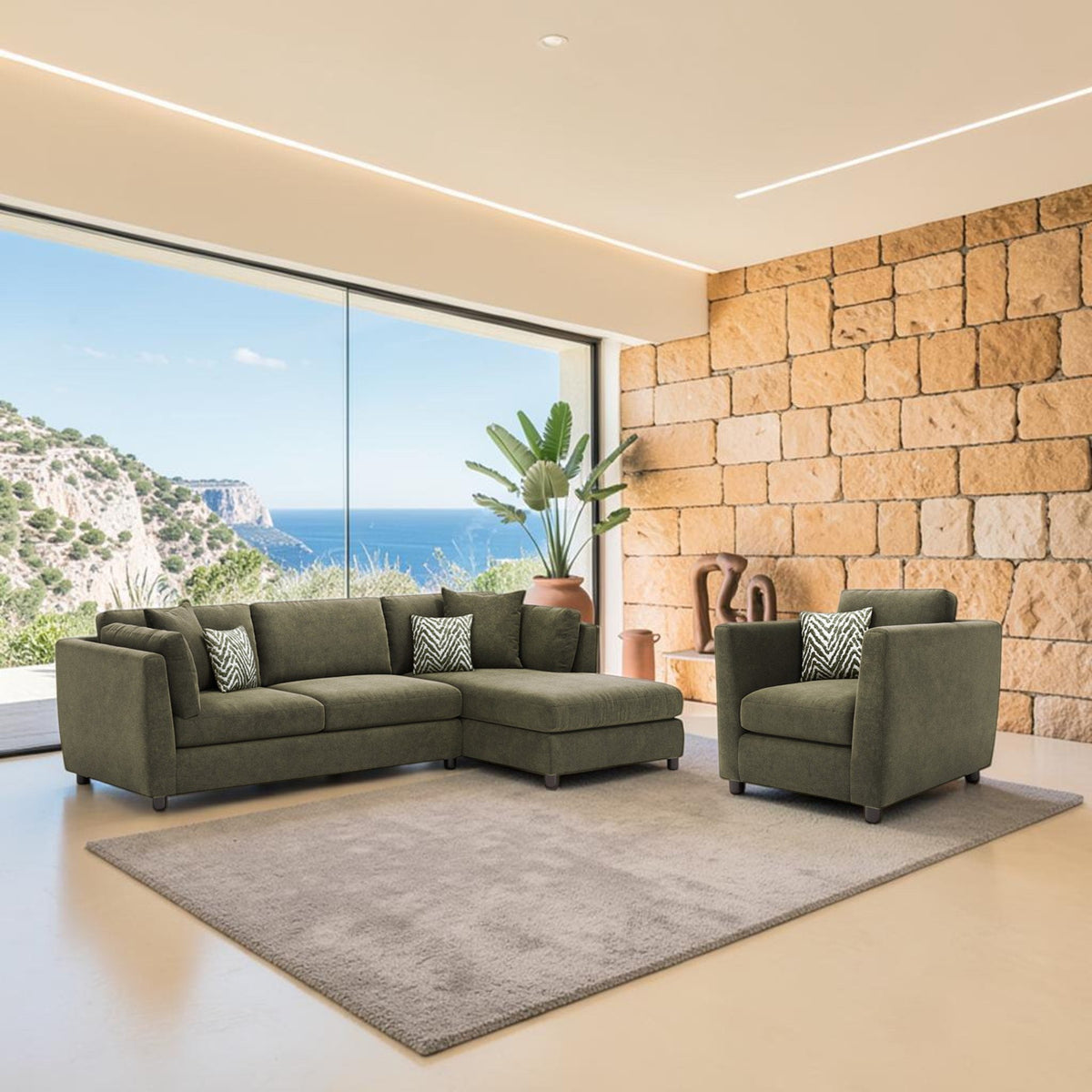 Lebus Chaise Sofa Lebus Nova Chaise Group