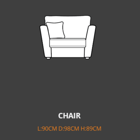 Lebus Armchair Lebus Nova Fabric Armchair