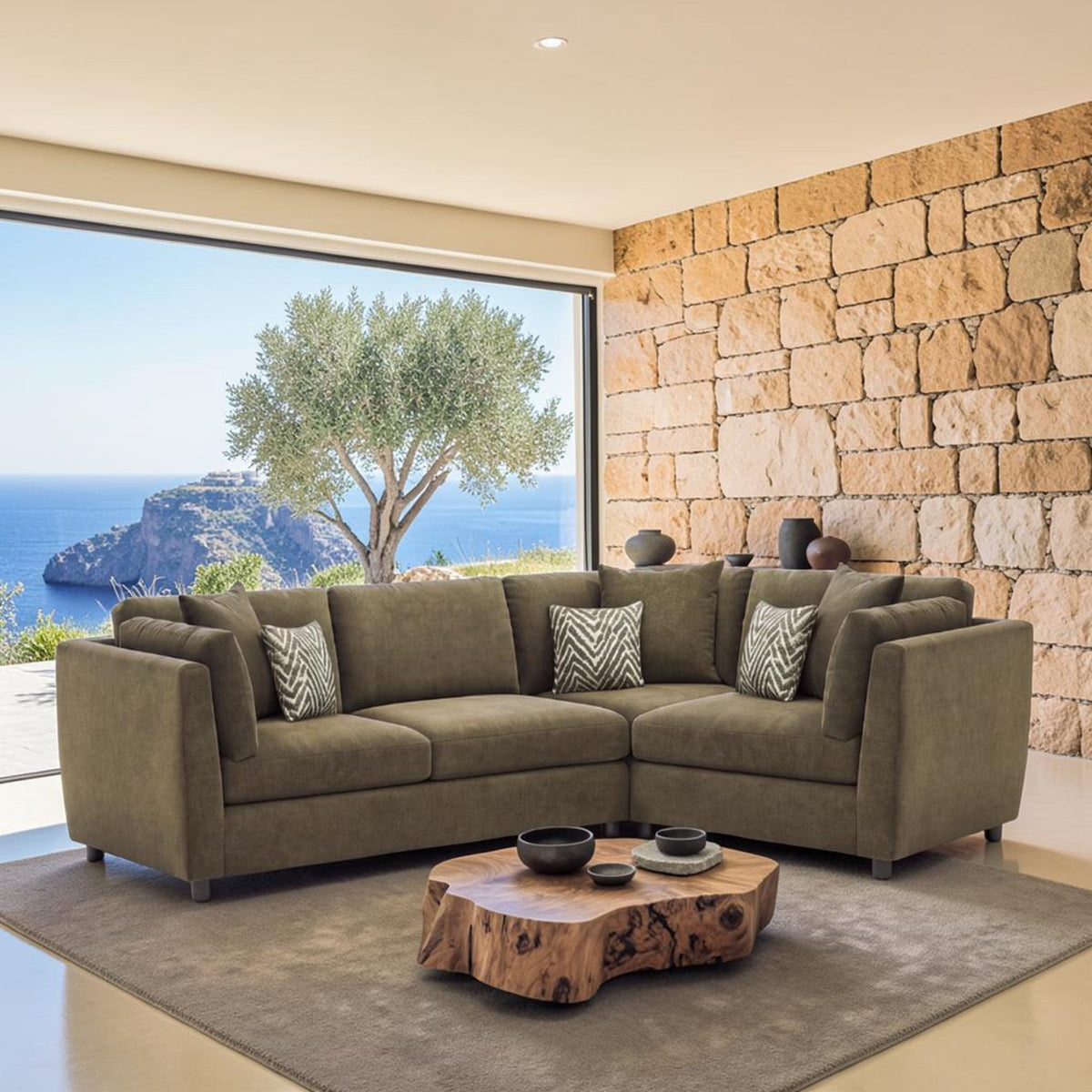Lebus Corner Sofa Lebus Nova L-Shaped Corner Sofa