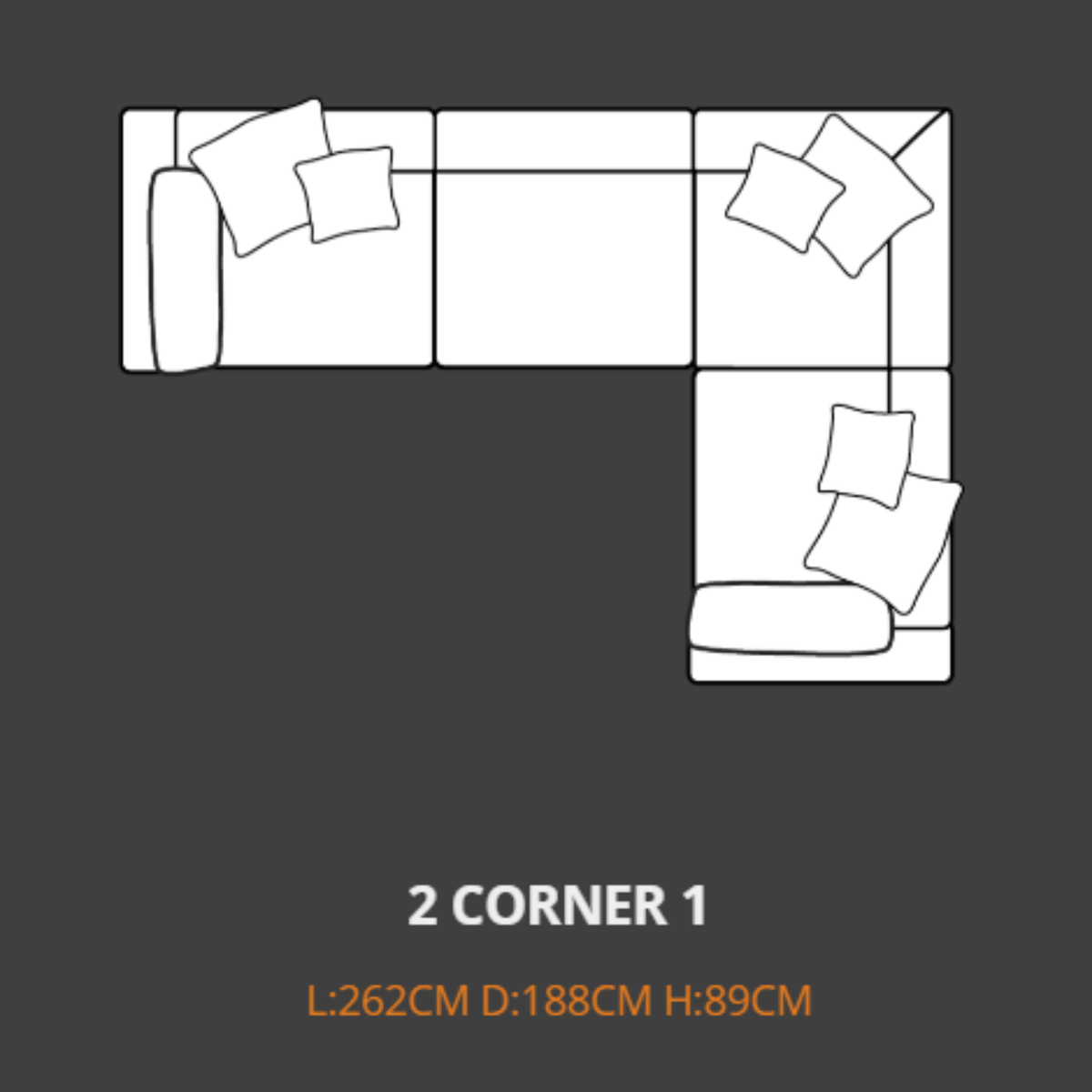 Lebus Corner Sofa Lebus Nova L-Shaped Corner Sofa