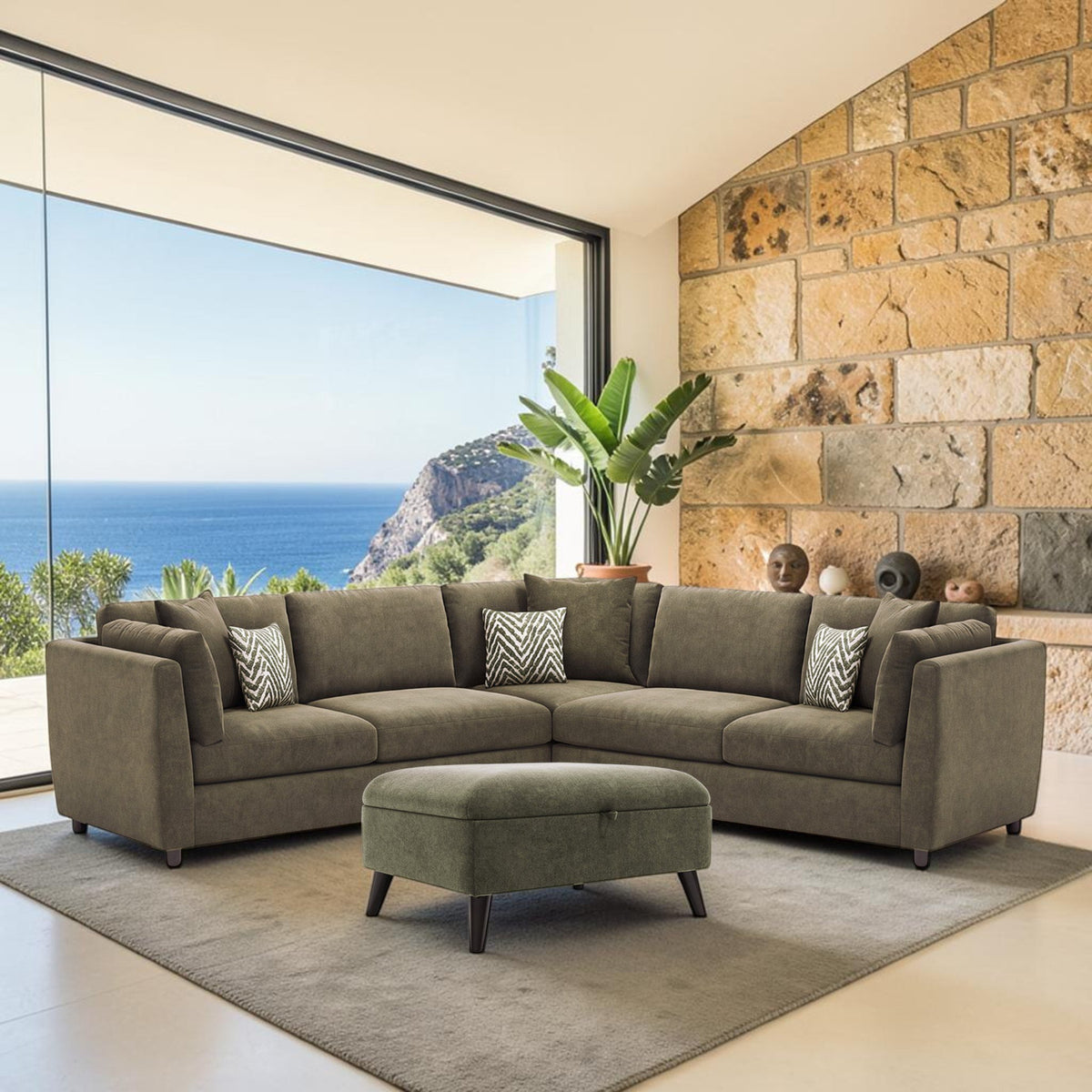 Lebus Corner Sofa Lebus Nova Large Corner Sofa