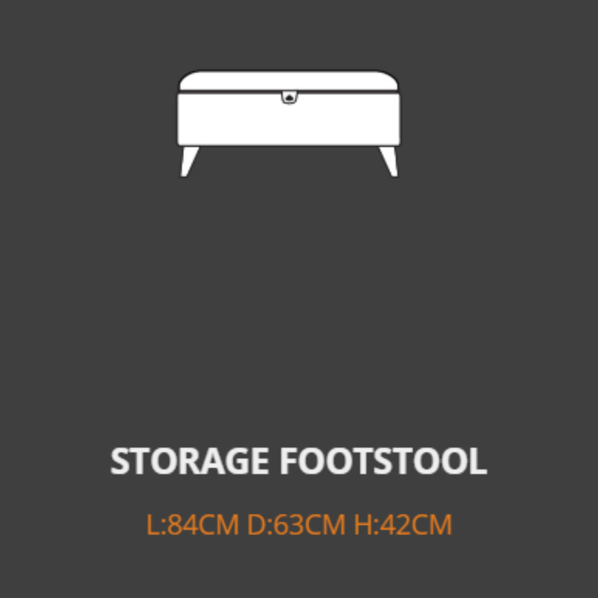 Lebus Foot Stool Lebus Nova Storage Footstool