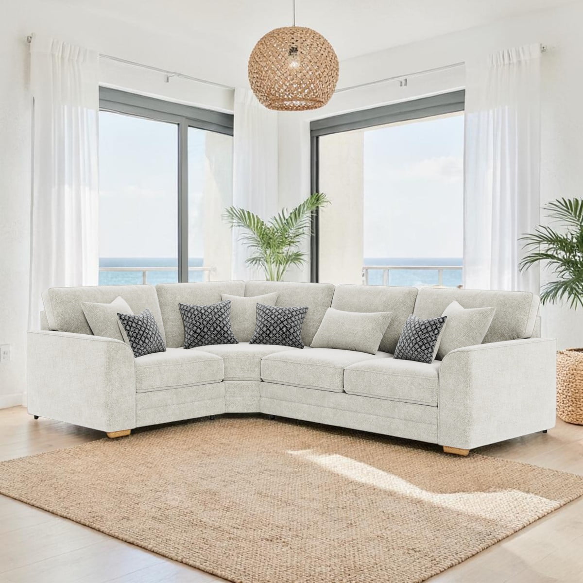 Lebus Corner Sofa Lebus Oscar Left Hand Facing Corner