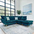 Lebus Corner Sofa Lebus Perth Right Hand Facing Corner Sofa with Footstool