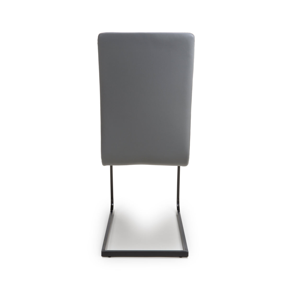 Furniture Link Dining Chair Loft Grey Dining Chair Black Leg (Sold in Pairs)