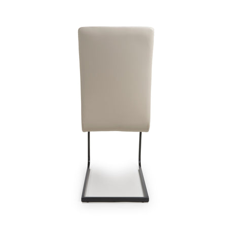 Furniture Link Dining Chair Loft Taupe Dining Chair Black Leg (Sold in Pairs)
