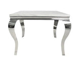 AWST Dining Table Louis 1.0m Square Marble Dining Table